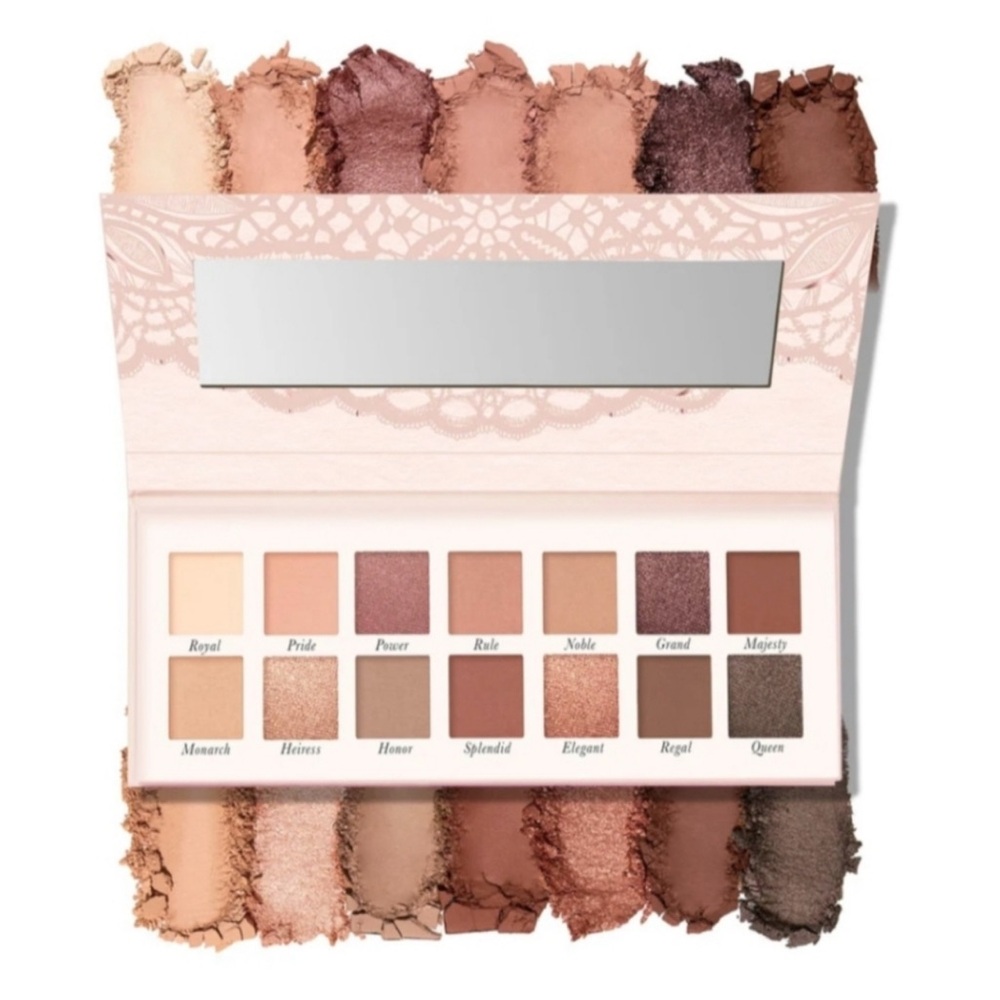 Laura Geller Reigning Rose Seasonless Staples 14 Eyeshadow Palette New $45